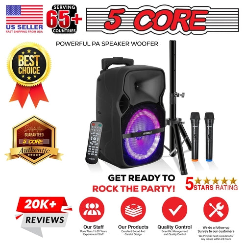 TWS DJ Party Speaker Set